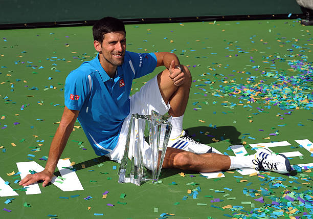 Novak Djokovic, campione a Indian Wells 2016. Foto: gettyimages