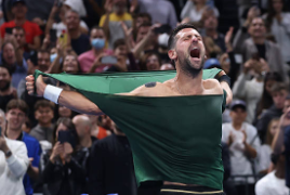 Djokovic celebra suo ultimo titolo ad Atene. Fonte: Getty