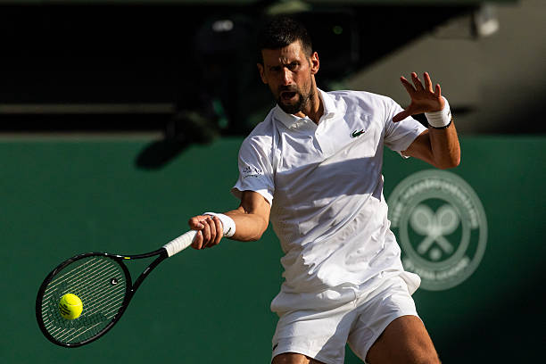Novak Djokovic, 在Sinner对阵中的球场感受。照片:gettyimages
