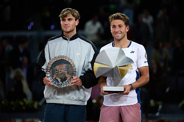 Ruud, Draper, candidatos en Mutua Madrid 2026. Foto: gettyimages