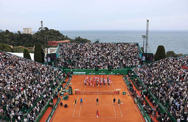 Estadio de tenis del torneo de Montecarlo. Foto: gettyimages
