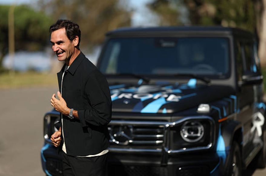 Roger Federer à la Laver Cup 2025. Photo: Getty