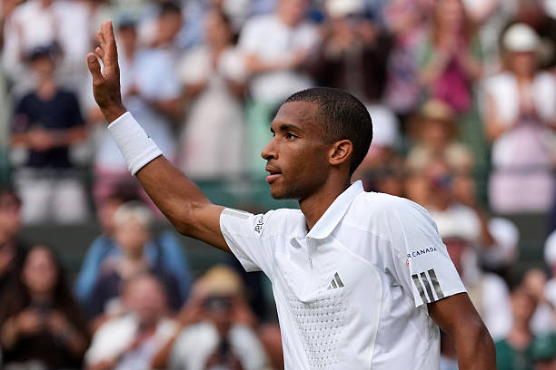 Félix Auger-Aliassime, horario dónde ver ante Djokovic en Wimbledon 2026. Foto: gettyimages