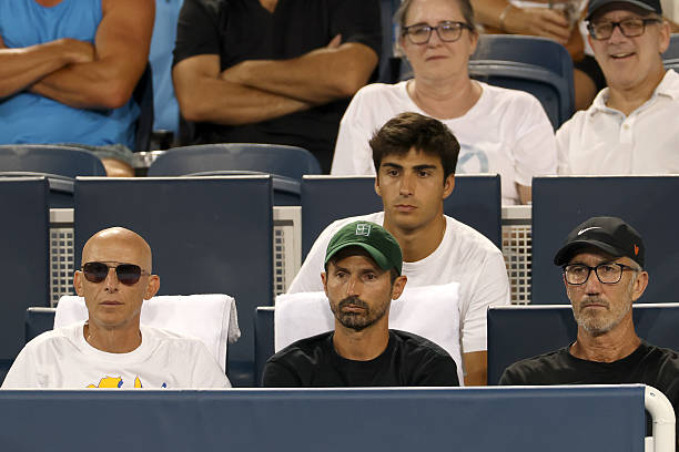 Umberto Ferrara, ya presente en Cincinnati como parte del equipo de Sinner.