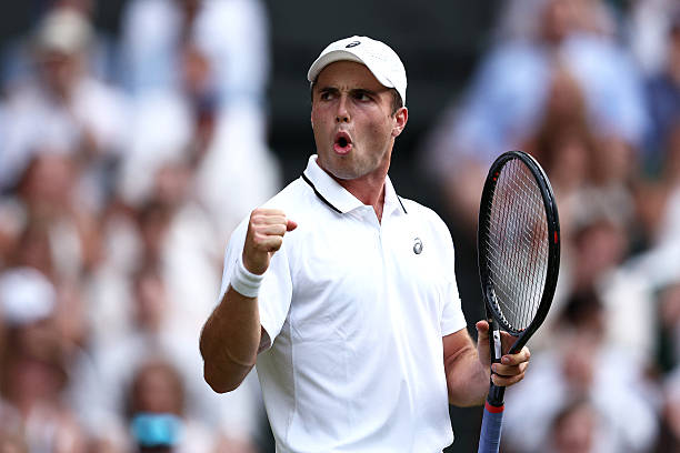 Arthur Fery, surprise at Wimbledon 2026. Photo: gettyimages