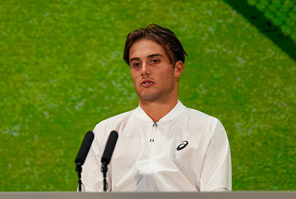Arthur Fery está haciendo historia en Wimbledon. Fuente: Getty