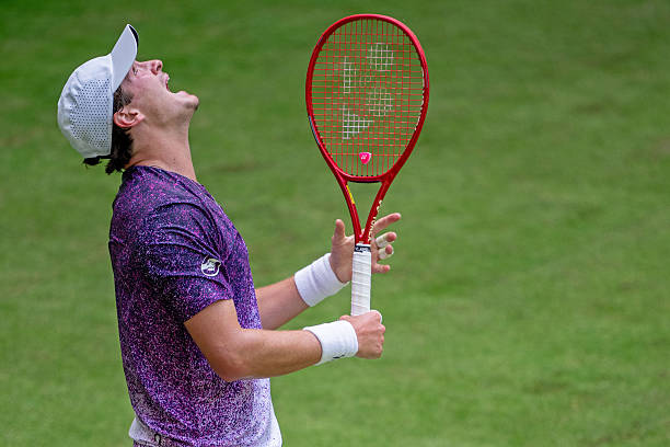 Fonseca y una gran rueda de prensa previa a Wimbledon. Fuente: Getty