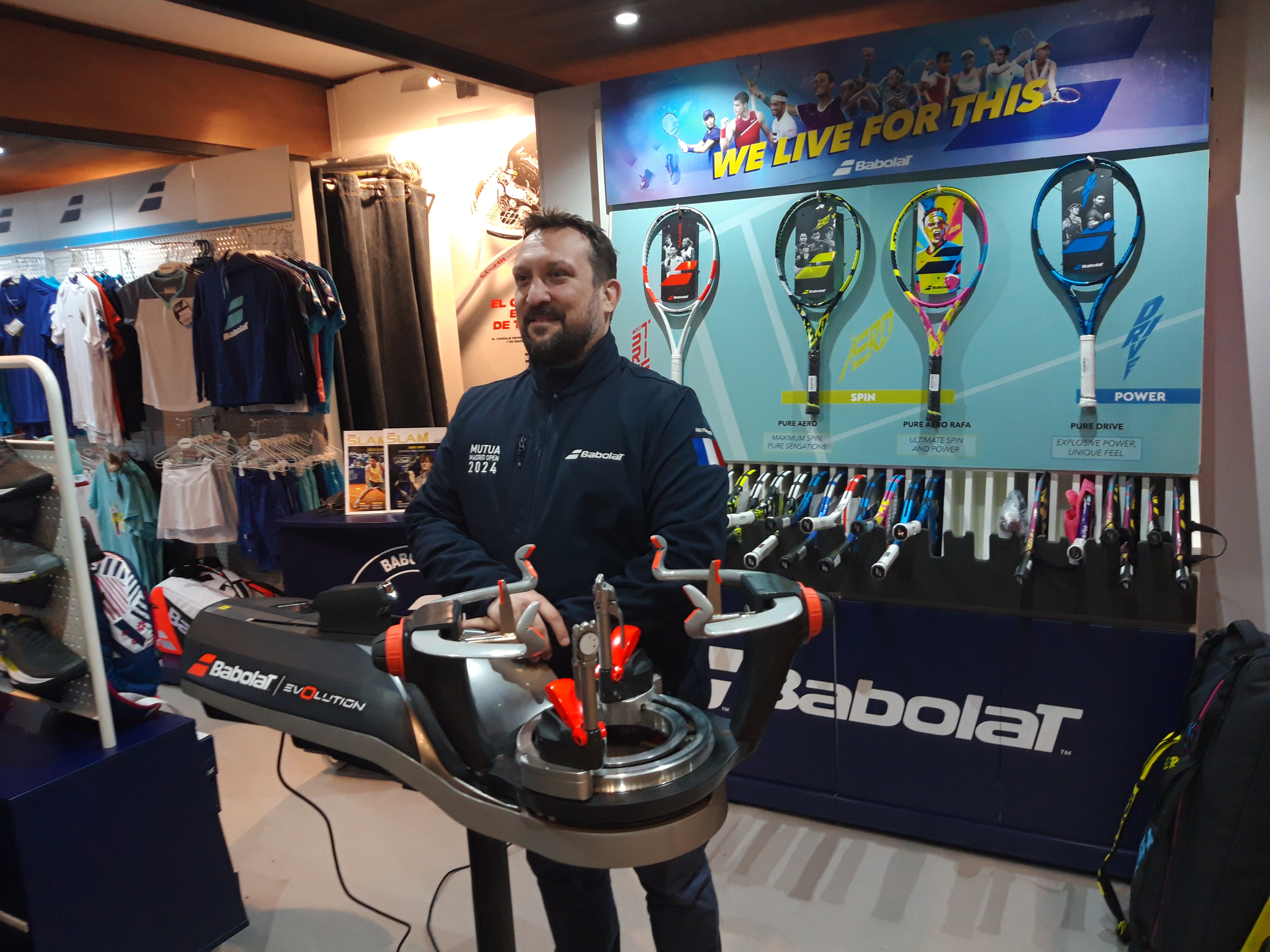 Foto Babolat, cordajes