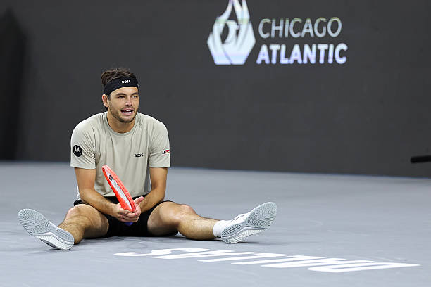 ¿Está en problemas físicos Taylor Fritz? Fuente: Getty