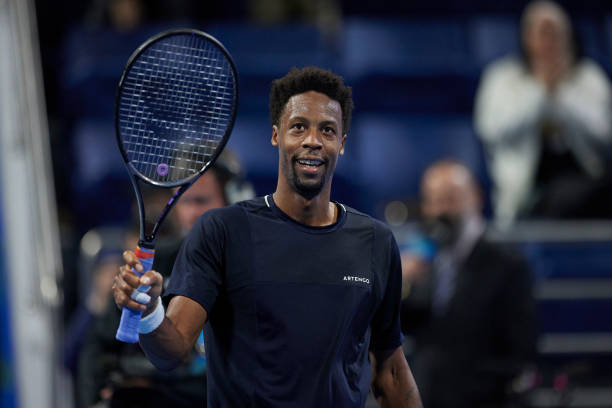 Gael Monfils, feliz al asumir la retirada. Foto: gettyimages