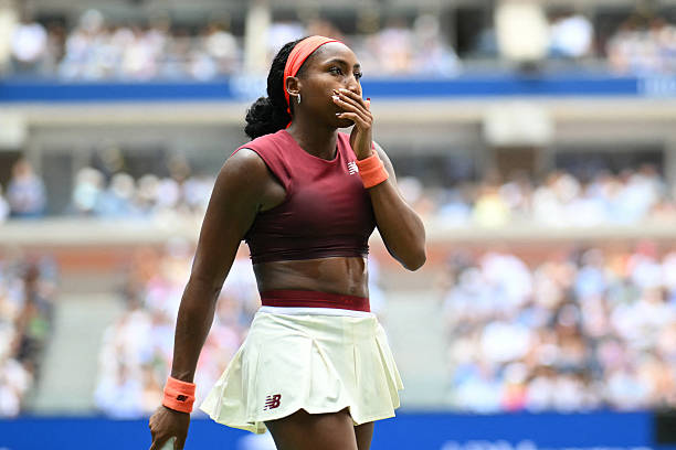 Cori Gauff wants to improve her serve. Photo: gettyimages