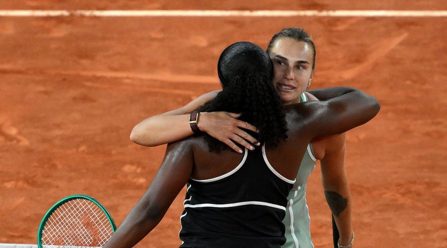 Baptiste y Sabalenka