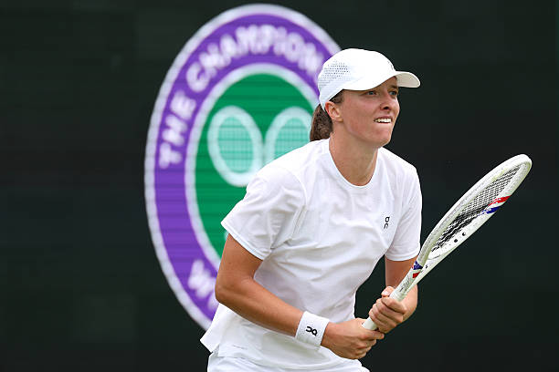Swiatek torna a Wimbledon come campionessa in carica. Fonte: Getty