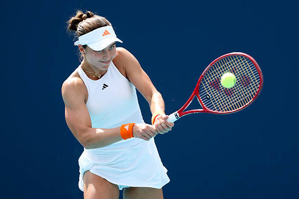Iva Jovic, relación surrealista con Djokovic. Foto: gettyimages