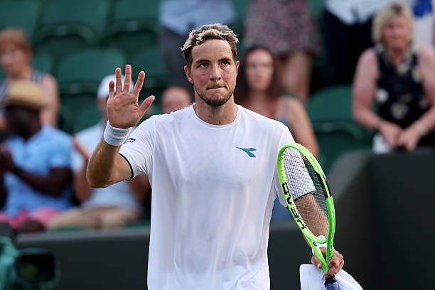 Jan-Lennard Struff, horario dónde ver con Sinner en Wimbledon. Foto: gettyimages