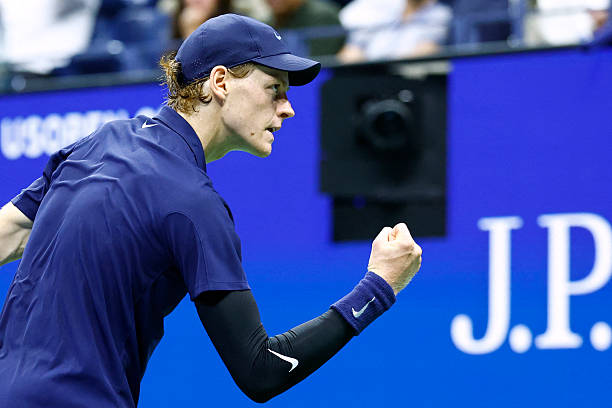 Jannik Sinner at the US Open 2025.