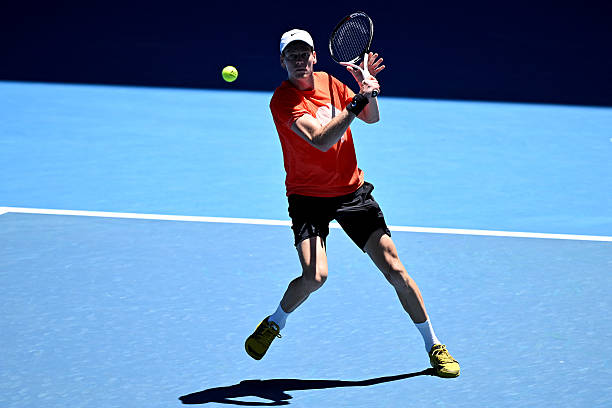 Jannik Sinner, ante Gaston en Open de Australia 2026. Foto: gettyimages