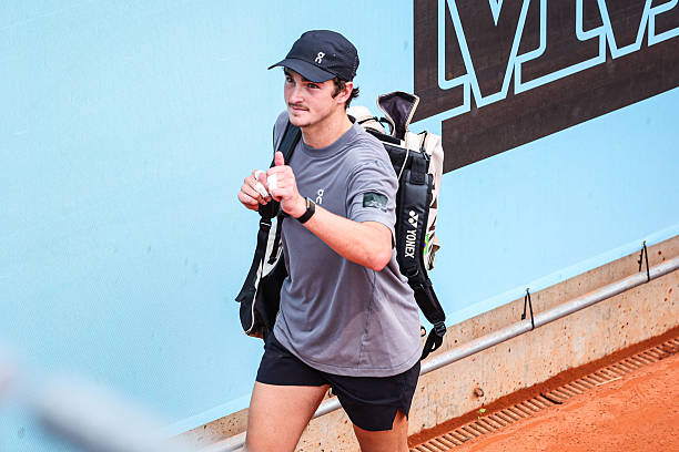 Joao Fonseca，在Mutua Madrid Open 2026。照片：gettyimages