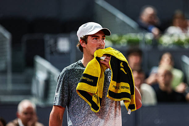 Joao Fonseca, preocupación. Foto: gettyimages