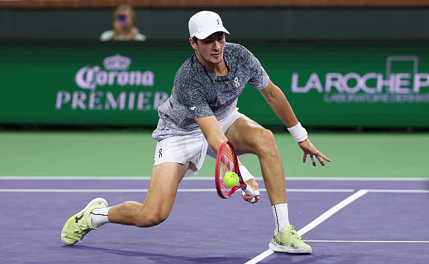 Joao Fonseca, duelo con Sinner en Indiann Wells. Foto: gettyimages