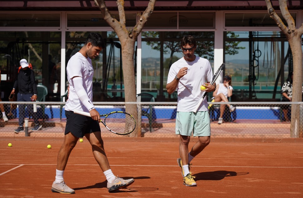 Juan Carlos Ferrero y Carlitos