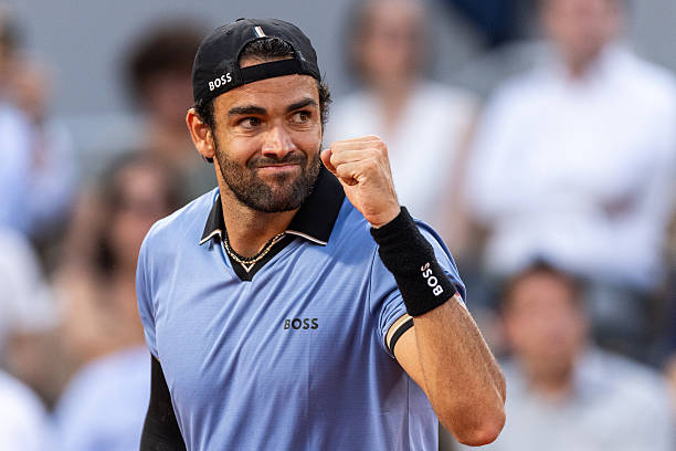 Matteo Berrettini, motivated at Roland Garros 2026. Photo: gettyimages