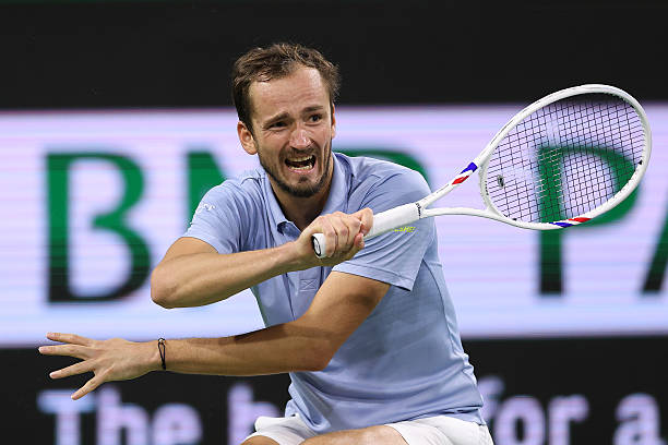 Daniil Medvedev, where to watch against Alcaraz in Indian Wells. Photo: gettyimages