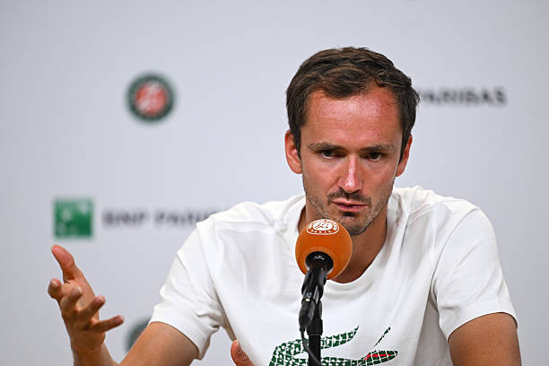 Daniil Medvedev habla de Sinner en Roland Garros 2026. Foto: gettyimages
