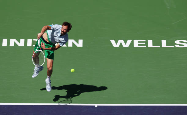 Medvedev, expectations at Indian Wells. Photo: gettyimages