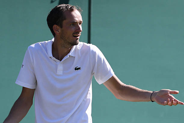 Esto dijo Medvedev tras caer en Wimbledon. Fuente: Getty