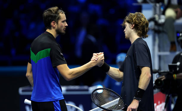 Medvedev and Rublev traveled together to Indian Wells. Photo: gettyimages