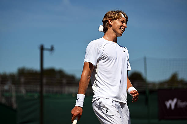 Michael Antonius, esperanza del tenis estadounidense. Foto: gettyimages