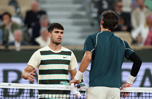 Musetti chooses Alcaraz over Sinner. Source: Getty