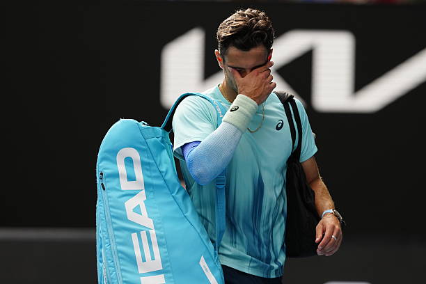 Musetti forced to retire from the Australian Open due to injury. Source: Getty