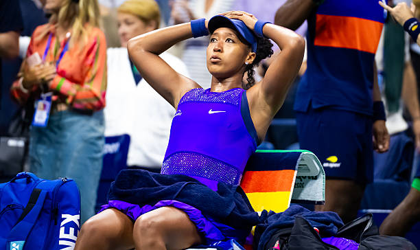 Naomi Osaka at the US Open 2025.