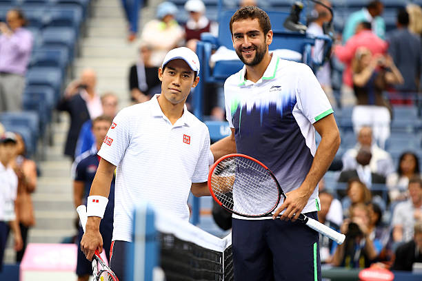 Nishikori y Cilic, final sorprendente en 2014. Foto: gettyimages