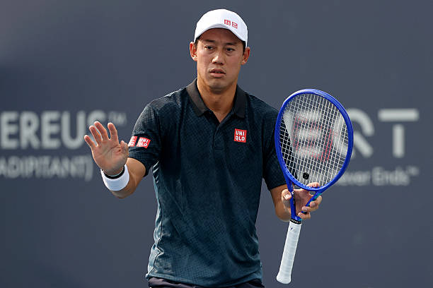 Kei Nishikori, à Washington. Photo : gettyimages