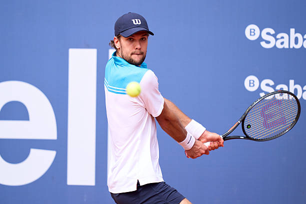 Otto Virtanen, opponent of Alcaraz in Barcelona. Photo: gettyimages