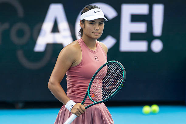 Emma Raducanu. Fuente: Getty