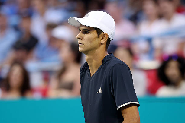 Rafa Jódar, concentrated in Washington. Photo: gettyimages