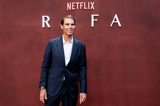 Nadal, durante el estreno de su documental. Fuente: Getty