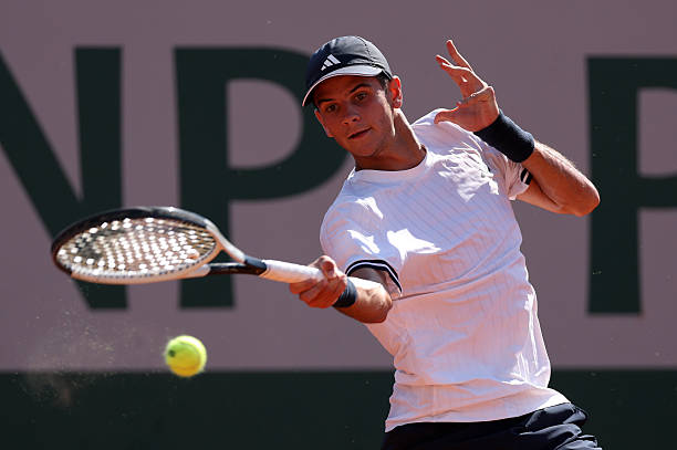 Rafael Jódar, sufrimiento en Roland Garros 2026. Foto: gettyimages