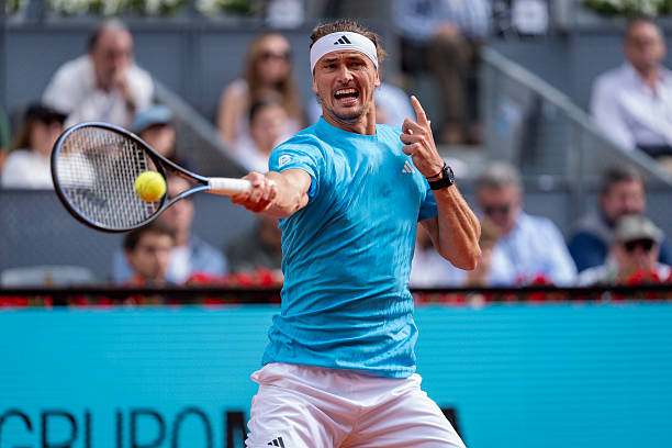 Zverev habló sobre la ausencia de Alcaraz en Roland Garros. Fuente: Getty