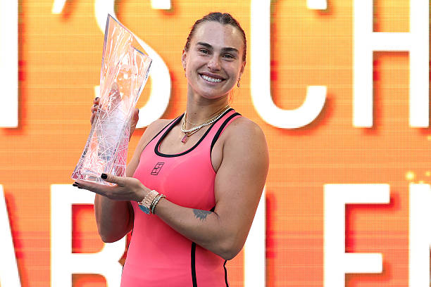 Una Sabalenka mucho más estable. Fuente: Getty