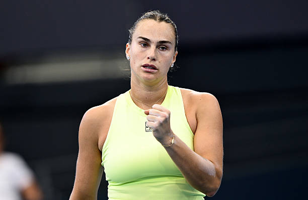 Sabalenka a battu Keys pour atteindre les demi-finales de Brisbane. Source: Getty