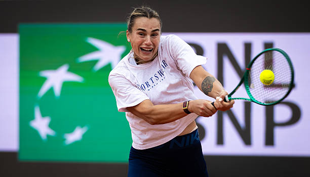 Sabalenka and the possibility of a boycott, more threatening than ever. Source: Getty