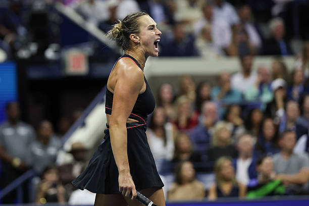 Aryna Sabalenka at the 2025 US Open.