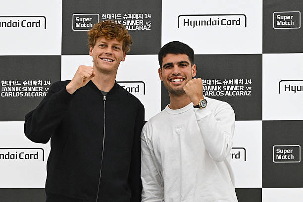 Sinner e Alcaraz, dominatori. Foto: gettyimages
