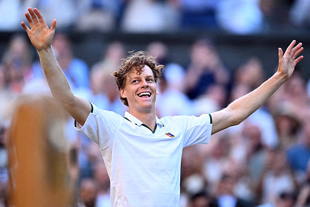 Jannik Sinner, legado y alegría. Foto: gettyimages