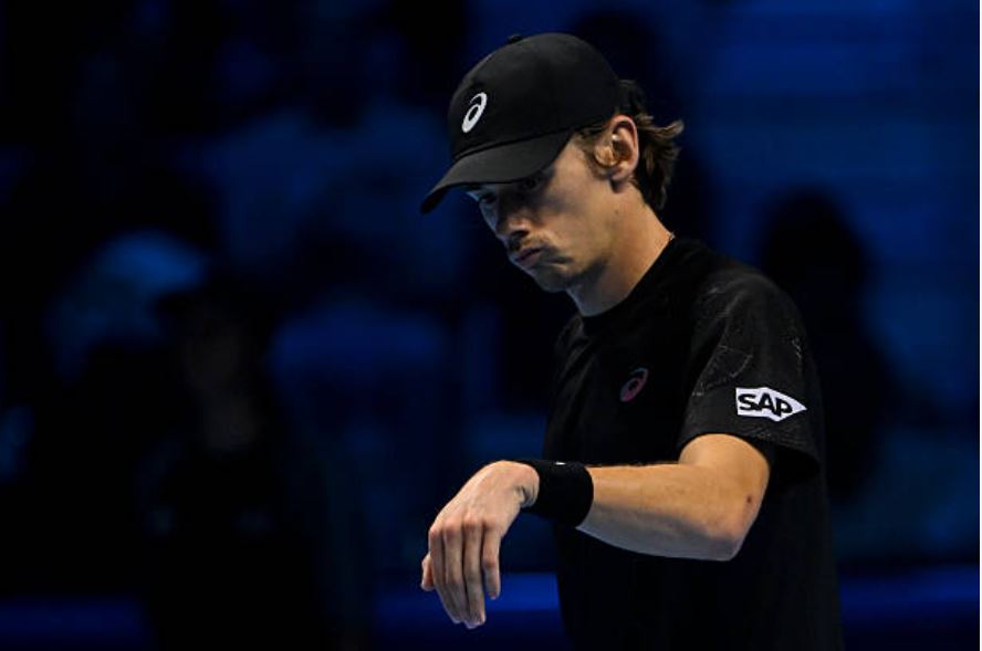 Alex De Miñaur aux ATP Finals 2025. Photo : Getty